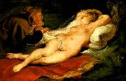 Peter Paul Rubens angelica och eremiten oil painting on canvas